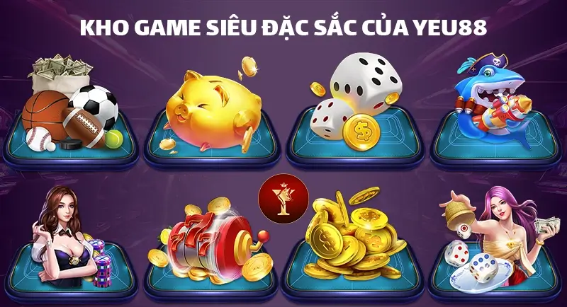 Kho game siêu đặc sắc của Yeu88